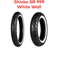 Shinko 999 White Wall Tire Sets